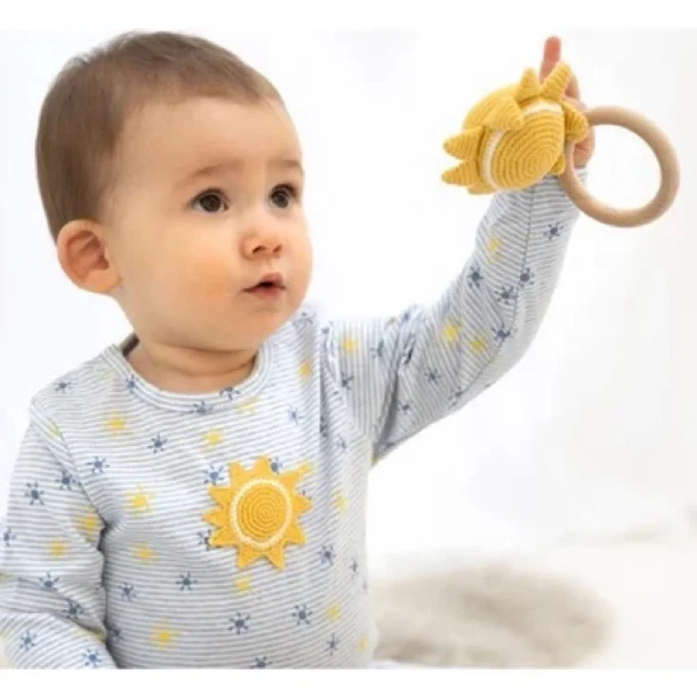 ALBETTA Crochet Sun Babygro